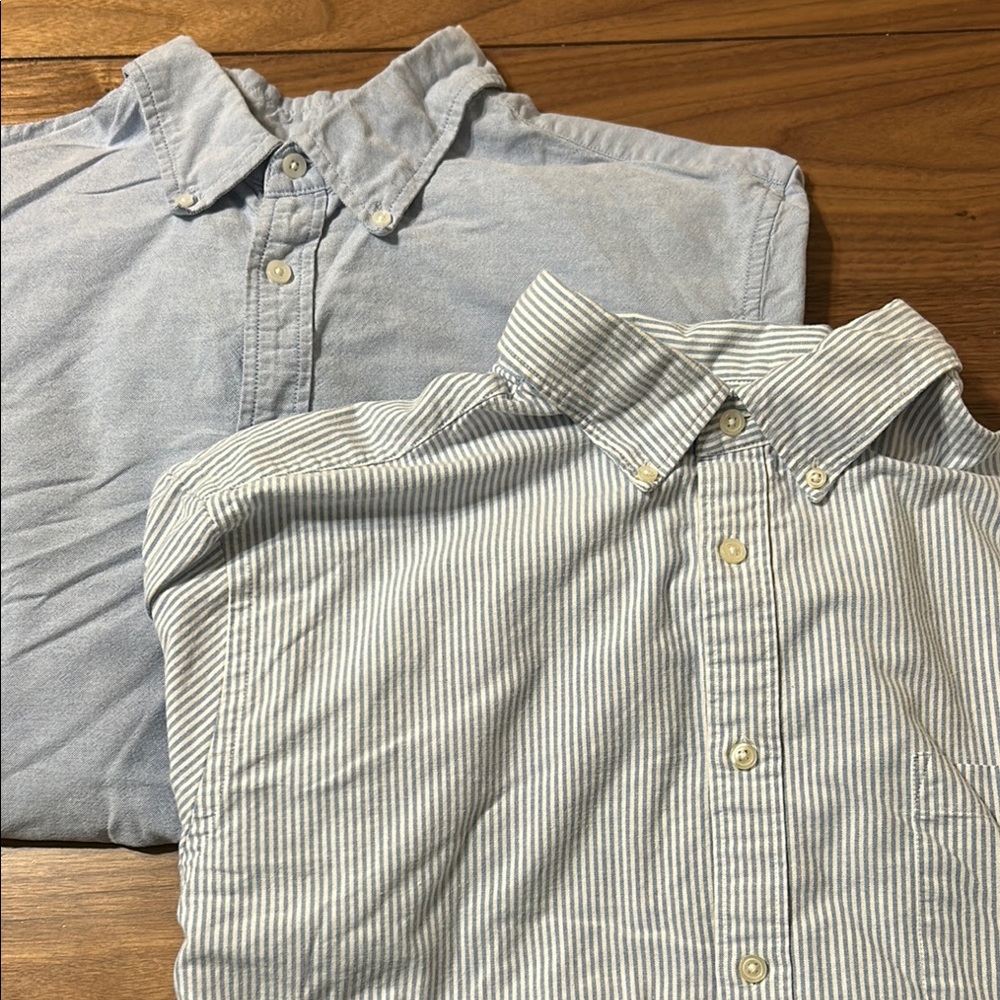 Merona Long Sleeve Button Down Shirt Bundle Size XL